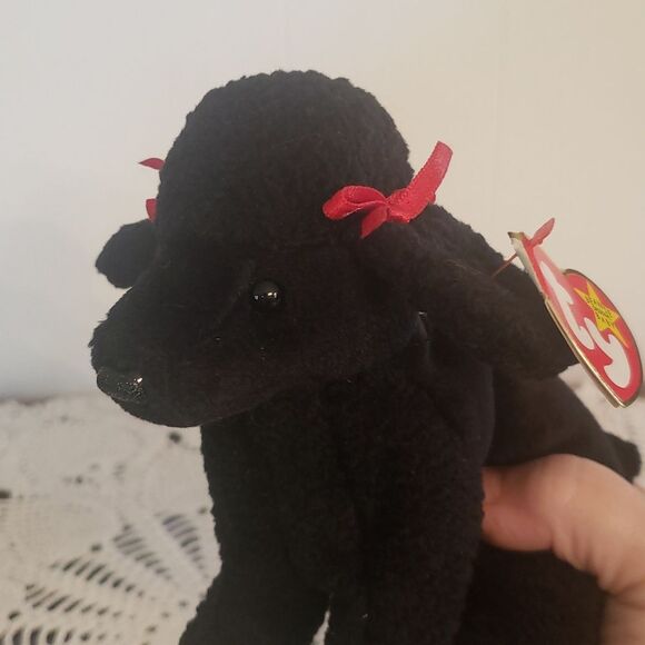 Vintage 1998 Ty Beanie Baby GIGI the Black Poodle - Picture 4 of 9
